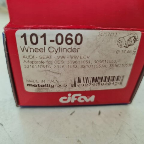AUDI 80 90 100 VW GOLF I II III CYLINDEREK HAMULCOWY CIFAM 101-060 AUDI 80 90 100 VW GOLF I II III CYLINDEREK HAMULCOWY CIFAM 101-060