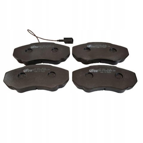 CITROEN JUMPER PEUGEOT BOXER FIAT DUCATO KLOCKI HAMULCOWE CIFAM 822-325-0 CITROEN JUMPER PEUGEOT BOXER FIAT DUCATO KLOCKI HAMULCOWE CIFAM 822-325-0