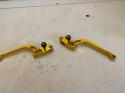 SUZUKI RF 900 R 94-99 900R KLAMKI ZŁOTE KPL X2 DŹWIGNIA SPRZĘGŁA HAMULCA