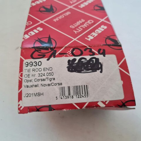 OPEL CORSA B C D TIGRA KOŃCÓWKA DRĄŻKA SIDEM 9930 OPEL CORSA B C D TIGRA KOŃCÓWKA DRĄŻKA SIDEM 9930