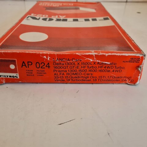 ALFA ROMEO 145 146 33 FILTR POWIETRZA FILTRON AP 024 ALFA ROMEO 145 146 33 FILTR POWIETRZA FILTRON AP 024