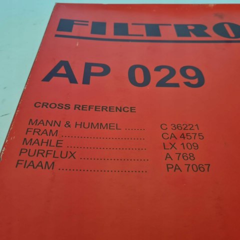 BMW 3 5 E28 E30 FILTR POWIETRZA FILTRON AP 029 BMW 3 5 E28 E30 FILTR POWIETRZA FILTRON AP 029