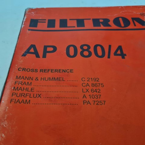 CITROEN XSARA PEUGEOT 206 FILTR POWIETRZA FILTRON AP 080/4 CITROEN XSARA PEUGEOT 206 FILTR POWIETRZA FILTRON AP 080/4