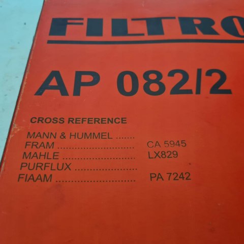 DAEWOO NUBIRA 1.6 2.0 FILTR POWIETRZA FILTRON AP 082/2 DAEWOO NUBIRA 1.6 2.0 FILTR POWIETRZA FILTRON AP 082/2
