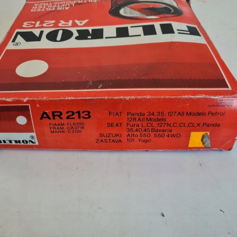 FIAT 127 128 FIORINO FILTR POWIETRZA FILTRON AR 213 FIAT 127 128 FIORINO FILTR POWIETRZA FILTRON AR 213