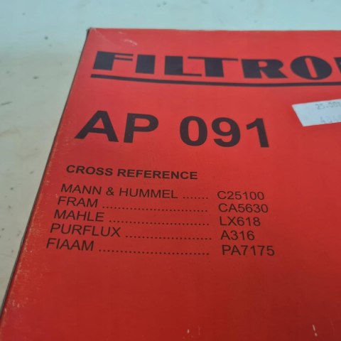 FIAT BRAVO BRAVA MAREA FILTR POWIETRZA FILTRON AP 091 FIAT BRAVO BRAVA MAREA FILTR POWIETRZA FILTRON AP 091