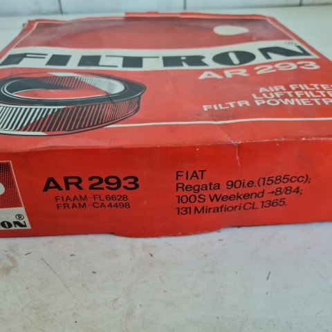 FIAT REGATA 1.6 FILTR POWIETRZA FILTRON AR 293 FIAT REGATA 1.6 FILTR POWIETRZA FILTRON AR 293
