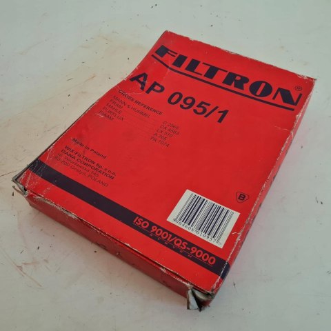 FIAT UNO 1.4 FILTR POWIETRZA FILTRON AP 095/1 FIAT UNO 1.4 FILTR POWIETRZA FILTRON AP 095/1