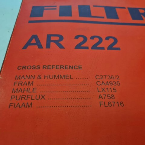 FORD ESCORT IV FIESTA II ORION II 1.4 FILTR POWIETRZA FILTRON AR 222