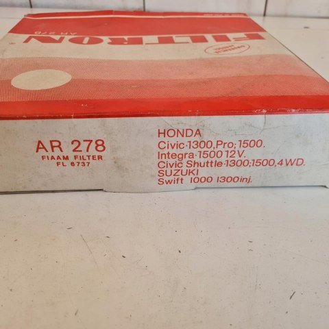HONDA CIVIC III CRX SUZUKI SWIFT I II FILTR POWIETRZA FILTRON AR 278 HONDA CIVIC III CRX SUZUKI SWIFT I II FILTR POWIETRZA FILTRON AR 278