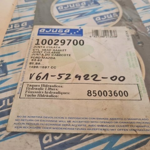 MAZDA 323 III 1.6 GT USZCZELKA GŁOWICY AJUSA 10029700 MAZDA 323 III 1.6 GT USZCZELKA GŁOWICY AJUSA 10029700