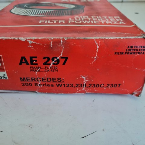 MERCEDES W123 200 230 FILTR POWIETRZA FILTRON AE 297