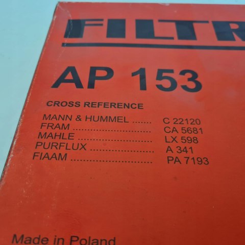 OPEL VECTRA B 1.7 TD FILTR POWIETRZA FILTRON AP 153