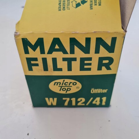 OPEL ASTRA F G 1.7 TD FILTR OLEJU MANN FILTER W 712/41 OPEL ASTRA F G 1.7 TD FILTR OLEJU MANN FILTER W 712/41