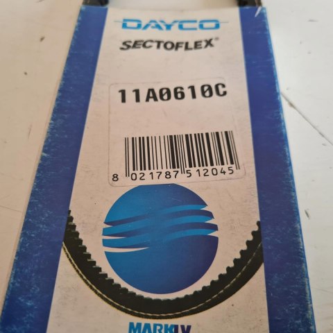 PEUGEOT 205 305 309 505 1.8 1.9 D PASEK KLINOWY DAYCO 11A0610C PEUGEOT 205 305 309 505 1.8 1.9 D PASEK KLINOWY DAYCO 11A0610C