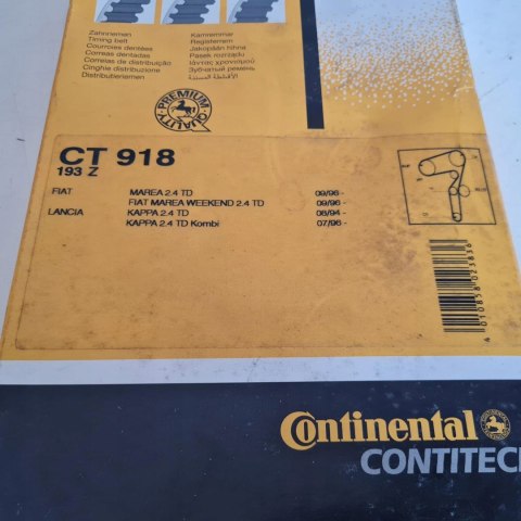 FIAT MAREA LANCIA KAPPA 2.4 TD PASEK ROZRZĄDU CONTITECH CT918