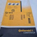 OPEL ASTRA F CORSA B TIGRA VECTRA B 1.6 1.8 PASEK ROZRZĄDU CONTITECH CT873