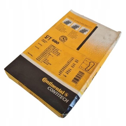 TOYOTA CARINA COROLLA TERCEL 1.3 1.6 PASEK ROZRZĄDU CONTITECH CT680