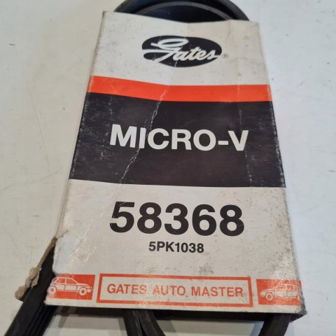 FIAT DUCATO TEMPRA TIPO LANCIA DEDRA DELTA II PASEK KLINOWY GATES 58368 FIAT DUCATO TEMPRA TIPO LANCIA DEDRA DELTA II PASEK KLINOWY GATES 58368