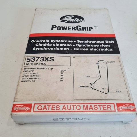 MITSUBISHI GALANT III L 300 L400 2.0 PASEK ROZRZĄDU GATES 5373XS MITSUBISHI GALANT III L 300 L400 2.0 PASEK ROZRZĄDU GATES 5373XS