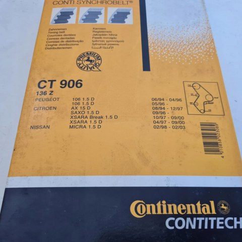MITSUBISHI L 200 300 PAJERO I II 2.5 D PASEK ROZRZĄDU CONTITECH CT517