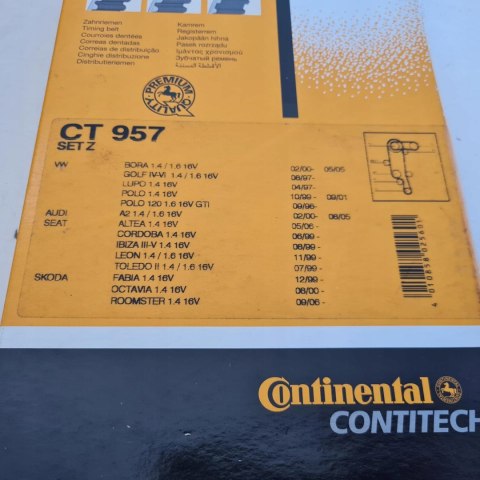 OPEL ASTRA F VECTRA A OMEGA A 1.8 2.0 PASEK ROZRZĄDU CONTITECH CT866