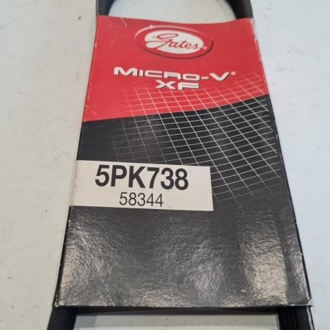 PORSCHE 924 944 ROVER 200 400 25 45 75 PASEK KLINOWY GATES 5PK738 PORSCHE 924 944 ROVER 200 400 25 45 75 PASEK KLINOWY GATES 5PK738