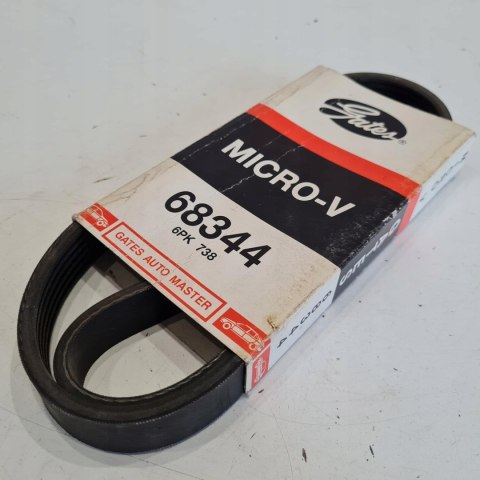SKODA FABIA I OCTAVIA VW GOLF III VENTO POLO 9N PASEK KLINOWY GATES 68344 SKODA FABIA I OCTAVIA VW GOLF III VENTO POLO 9N PASEK KLINOWY GATES 68344