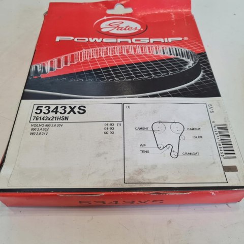 VOLVO 850 960 2.0 2.3 2.4 2.9 PASEK ROZRZĄDU GATES 5343XS