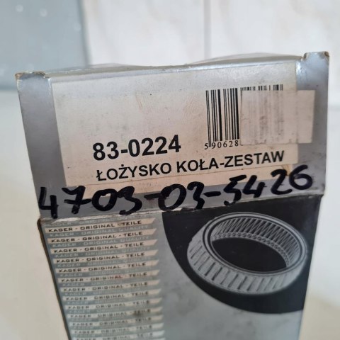 AUDI 80 90 VOLKSWAGEN GOLF II III ŁOŻYSKO KOŁA KAGER 83-0191 AUDI 80 90 VOLKSWAGEN GOLF II III ŁOŻYSKO KOŁA KAGER 83-0191