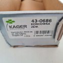 BMW SERIA 5 E39 KOŃCÓWKA DRĄŻKA KIEROWNICZEGO KAGER 43-0686