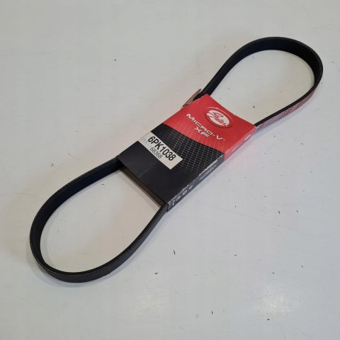FIAT BRAVA BRAVO MAREA 500 ALFA ROMEO 147 156 PASEK KLINOWY GATES 6PK1038 FIAT BRAVA BRAVO MAREA 500 ALFA ROMEO 147 156 PASEK KLINOWY GATES 6PK1038