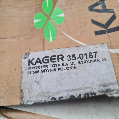 FIAT PALIO KLOCKI HAMULCOWE KOMPLET KAGER 35-0167 FIAT PALIO KLOCKI HAMULCOWE KOMPLET KAGER 35-0167