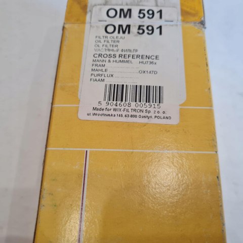 MERCEDES KLASA S W140 SL R129 FILTR OLEJU FILTRON OM 591