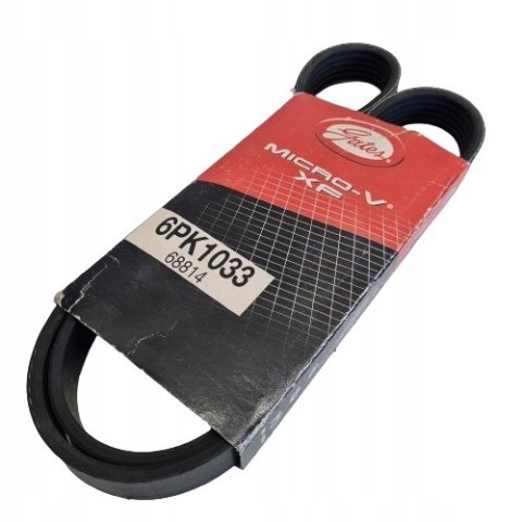 NISSAN PRIMERA P10 SUNNY N14 VW GOLF III VENTO PASEK KLINOWY GATES 6PK1033 NISSAN PRIMERA P10 SUNNY N14 VW GOLF III VENTO PASEK KLINOWY GATES 6PK1033