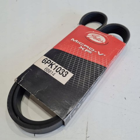 NISSAN PRIMERA P10 SUNNY N14 VW GOLF III VENTO PASEK KLINOWY GATES 6PK1033 NISSAN PRIMERA P10 SUNNY N14 VW GOLF III VENTO PASEK KLINOWY GATES 6PK1033
