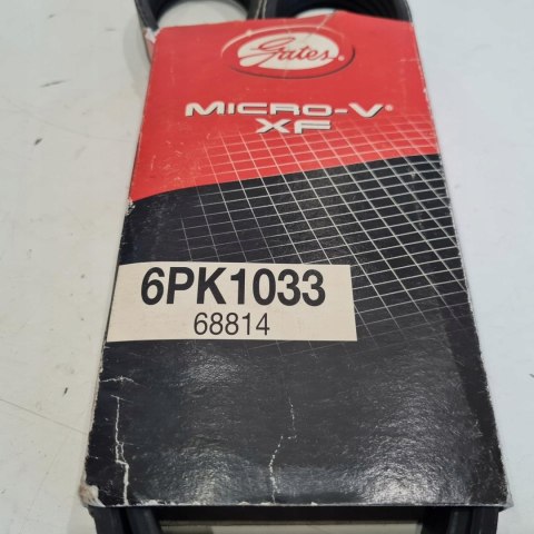 NISSAN PRIMERA P10 SUNNY N14 VW GOLF III VENTO PASEK KLINOWY GATES 6PK1033 NISSAN PRIMERA P10 SUNNY N14 VW GOLF III VENTO PASEK KLINOWY GATES 6PK1033