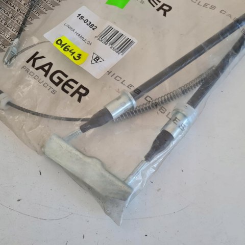 OPEL KADETT E LINKA HAMULCA RĘCZNEGO KAGER 19-0382 OPEL KADETT E LINKA HAMULCA RĘCZNEGO KAGER 19-0382