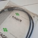 OPEL KADETT E LINKA HAMULCA RĘCZNEGO KAGER 19-0382