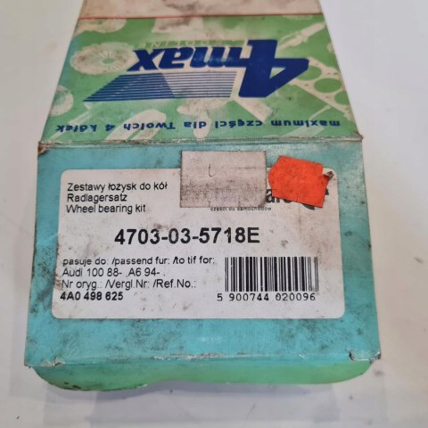 AUDI 100 88- A6 94- ŁOŻYSKO KOŁA 4MAX 4703-03-5718E