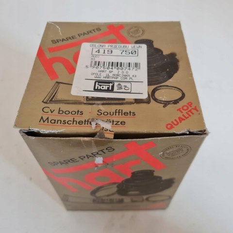 AUDI SEAT SKODA VOLKSWAGEN OSŁONA PRZEGUBU NAPĘDOWEGO HART 419 750 AUDI SEAT SKODA VOLKSWAGEN OSŁONA PRZEGUBU NAPĘDOWEGO HART 419 750