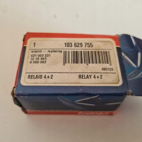 AUDI SEAT VOLKSWAGEN PRZEKAŹNIK PRZERYWACZ TOPRAN 103 629 755 AUDI SEAT VOLKSWAGEN PRZEKAŹNIK PRZERYWACZ TOPRAN 103 629 755