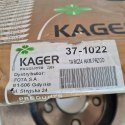 CHRYSLER VOYAGER III TARCZA HAMULCOWA KAGER 37-1022