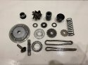 KAWASAKI VN 1500 VULCAN CLASSIC 96 TRYB ZĘBATKA ŁAŃCUSZEK ŁAŃCUCH POMPY