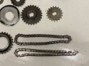 KAWASAKI VN 1500 VULCAN CLASSIC 96 TRYB ZĘBATKA ŁAŃCUSZEK ŁAŃCUCH POMPY