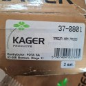 MAZDA 626 II TARCZA HAMULCOWA KOMPLET KAGER 37-0801