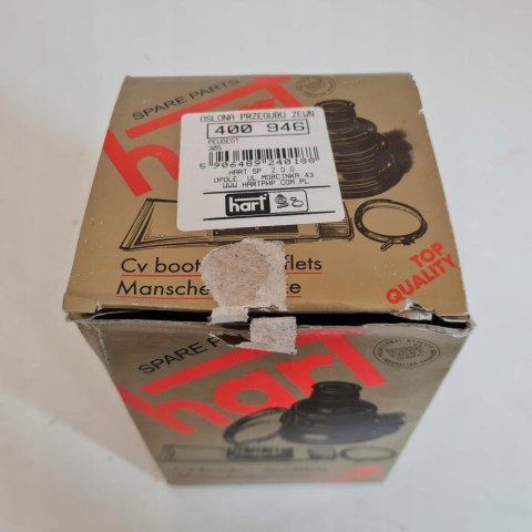 SKODA VOLKSWAGEN OSŁONA PRZEGUBU NAPĘDOWEGO HART 400 946 SKODA VOLKSWAGEN OSŁONA PRZEGUBU NAPĘDOWEGO HART 400 946