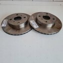 TOYOTA COROLLA 85-87 TARCZA HAMULCOWA KOMPLET KAGER 37-0619
