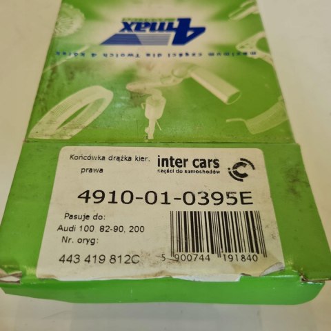 AUDI 100 200 KOŃCÓWKA DRĄŻKA KIEROWNICZEGO 4MAX 4910-01-0395E
