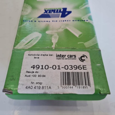 AUDI 100 200 KOŃCÓWKA DRĄŻKA KIEROWNICZEGO 4MAX 4910-01-0396E AUDI 100 200 KOŃCÓWKA DRĄŻKA KIEROWNICZEGO 4MAX 4910-01-0396E